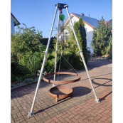 Chain suspension / Chain hoist | 2-strang | Width: 8 mm | Length: 2.0 m